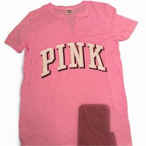 PINK Victoria's Secret Bright Pink Tee